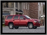 Chevrolet Tahoe, Bok, Bordowy, Prawy